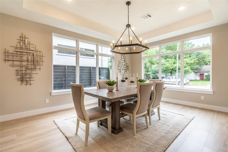 Dining Room - Previous Build for Fixture and Finish Reference