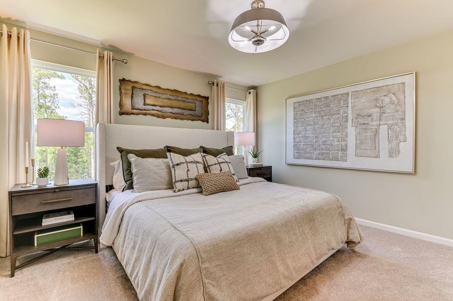 Representative furnished interior of a home built from the Frazier by Stanley Martin Homes in Essence at Bent Creek Village, Thomson (Image 111). Representative furnished interior of a home built from the Frazier by Stanley Martin Homes in Essence at Bent Creek Village, Thomson (Image 111).
