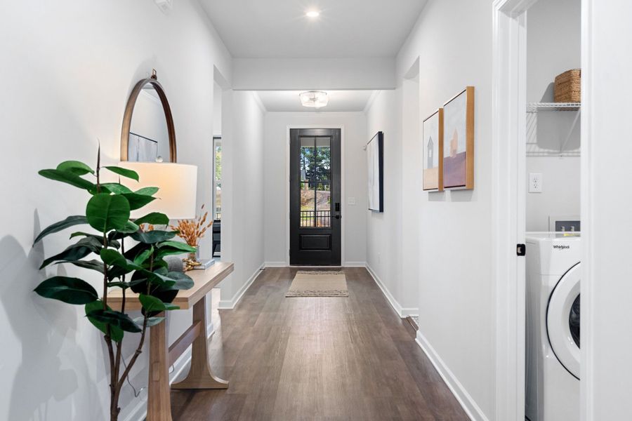 Representative furnished interior of a home built from the The Edison C by Davidson Homes LLC in Kelly Preserve, Loganville (Image 7).