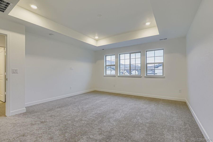 Spacious, unfurnished interior of a new home in Red Rocks Ranch: The Monarch Collection, Morrison (Image 9). Spacious, unfurnished interior of a new home in Red Rocks Ranch: The Monarch Collection, Morrison (Image 9).