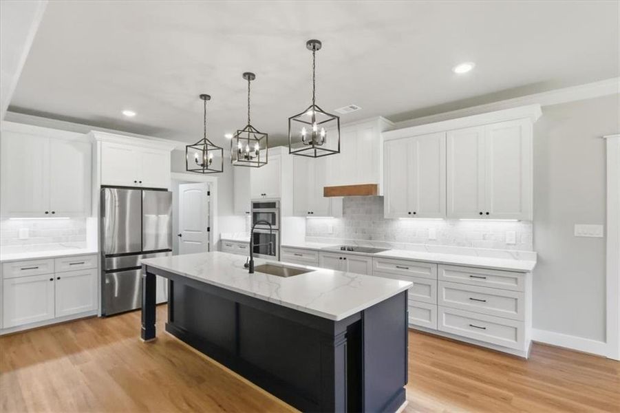 Furnished interior view inside a new home in , Monroe (Image 10). Furnished interior view inside a new home in , Monroe (Image 10).