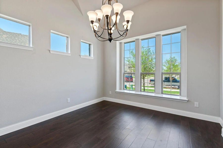 Dining Room | Concept 3015 at Silo Mills - Signature Series in Joshua, TX by Landsea Homes