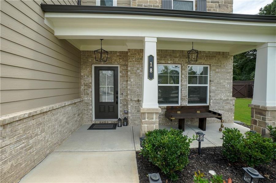 Exterior details and patio area of a home in , Lawrenceville (Image 3).