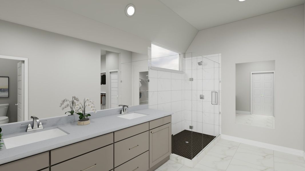 Representative furnished interior of a home built from the Falcon by Tri Pointe Homes in Oakhill Reserve, Tomball (Image 12). Representative furnished interior of a home built from the Falcon by Tri Pointe Homes in Oakhill Reserve, Tomball (Image 12).