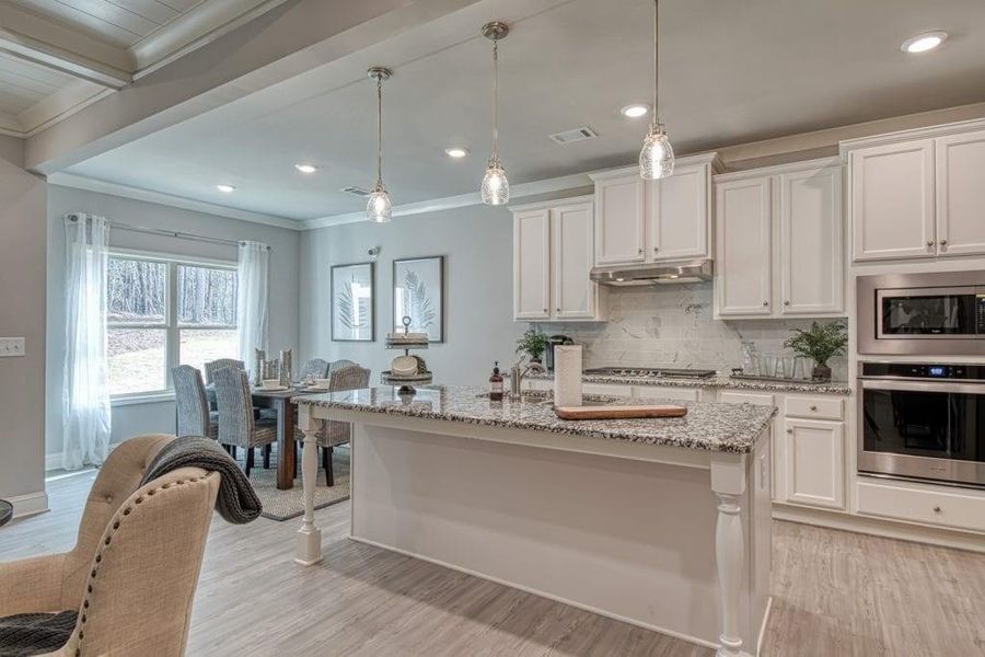 Furnished interior view inside a new home in Pinecrest Ridge, Dacula (Image 13).
