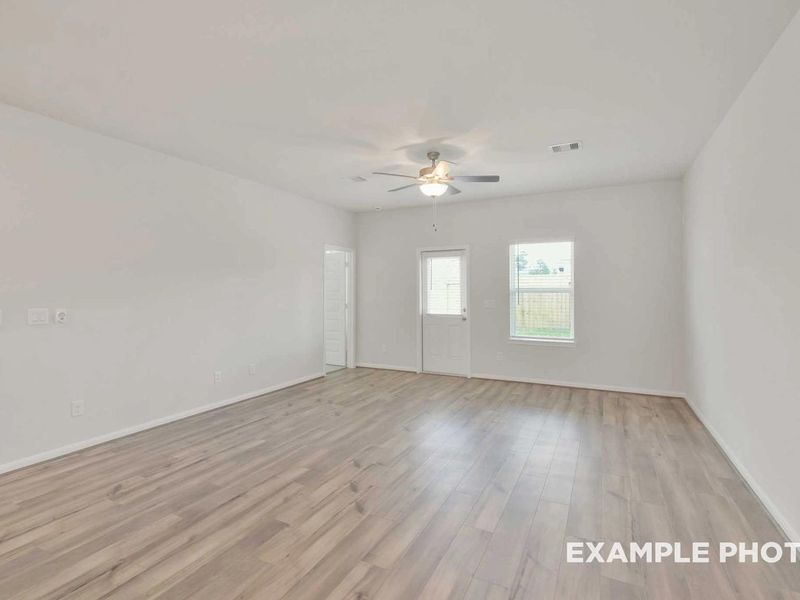 Representative unfurnished interior of a home built from the The Brazos F by Davidson Homes LLC in Windmill Estates, Magnolia (Image 24). Representative unfurnished interior of a home built from the The Brazos F by Davidson Homes LLC in Windmill Estates, Magnolia (Image 24).