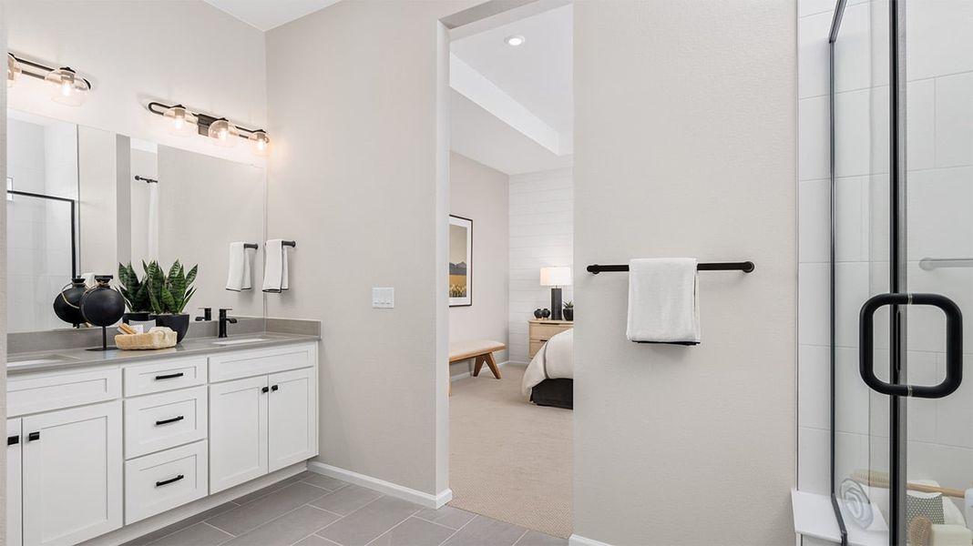 Representative furnished interior of a home built from the Plan 5002 by New Home Co. in The Estates Collection at Talon Pointe, Thornton (Image 7).