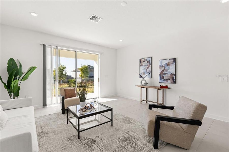 Furnished interior view inside a new home in Dora Parc, Mount Dora (Image 13).