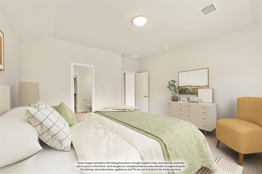 Furnished interior view inside a new home in Godley Ranch Elements, Godley (Image 4).