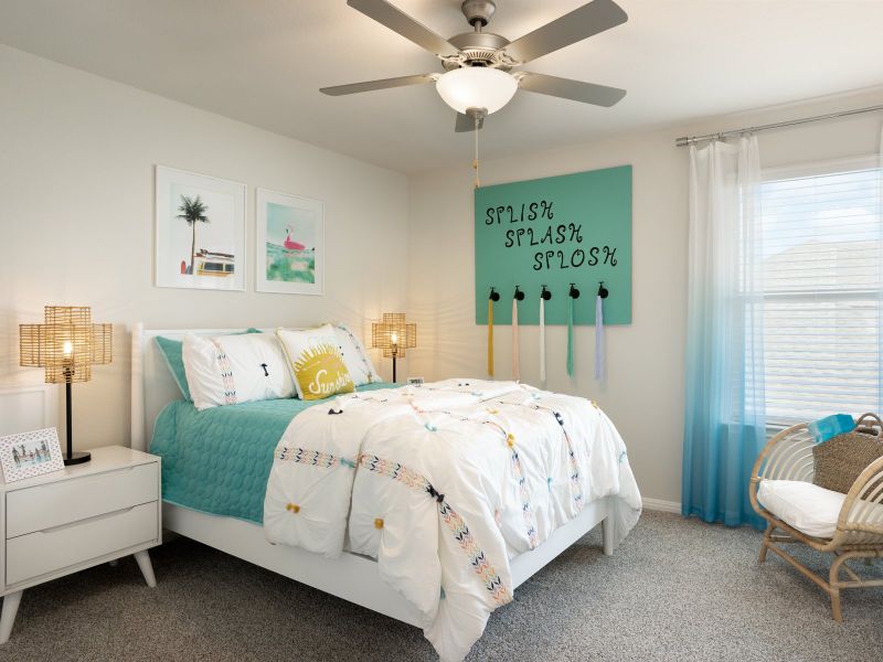 Furnished interior view inside a new home in Big Sky Ranch - Executive Collection, Dripping Springs (Image 8).