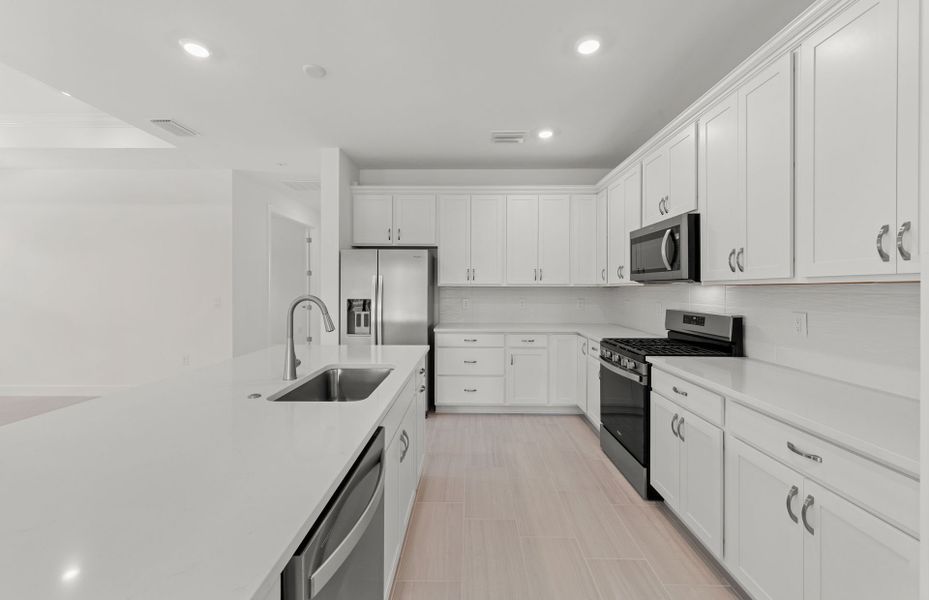 Furnished interior view inside a new home in Terreno, Naples (Image 3).