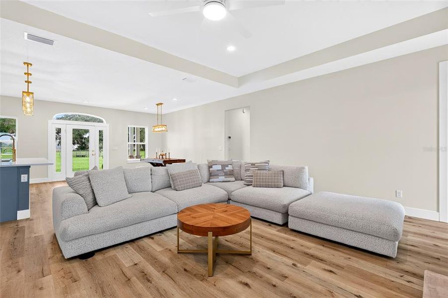 Furnished interior view inside a new home in , Bushnell (Image 34).