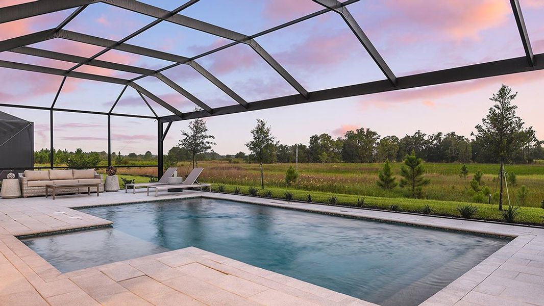 Image 16 representing the Tortola by Taylor Morrison in The Waters at Center Lake Ranch, St. Cloud, FL.