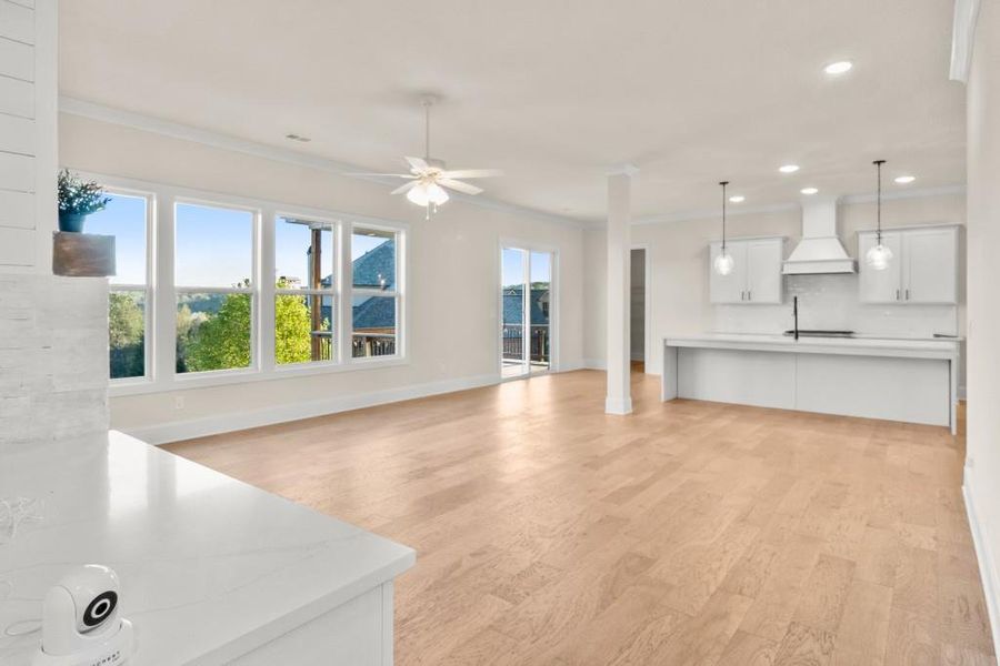 Spacious, unfurnished interior of a new home in , Flowery Branch (Image 47).