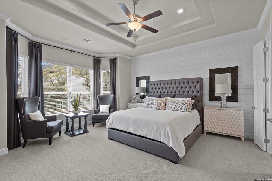 Furnished interior view inside a new home in , Castroville (Image 11). Furnished interior view inside a new home in , Castroville (Image 11).