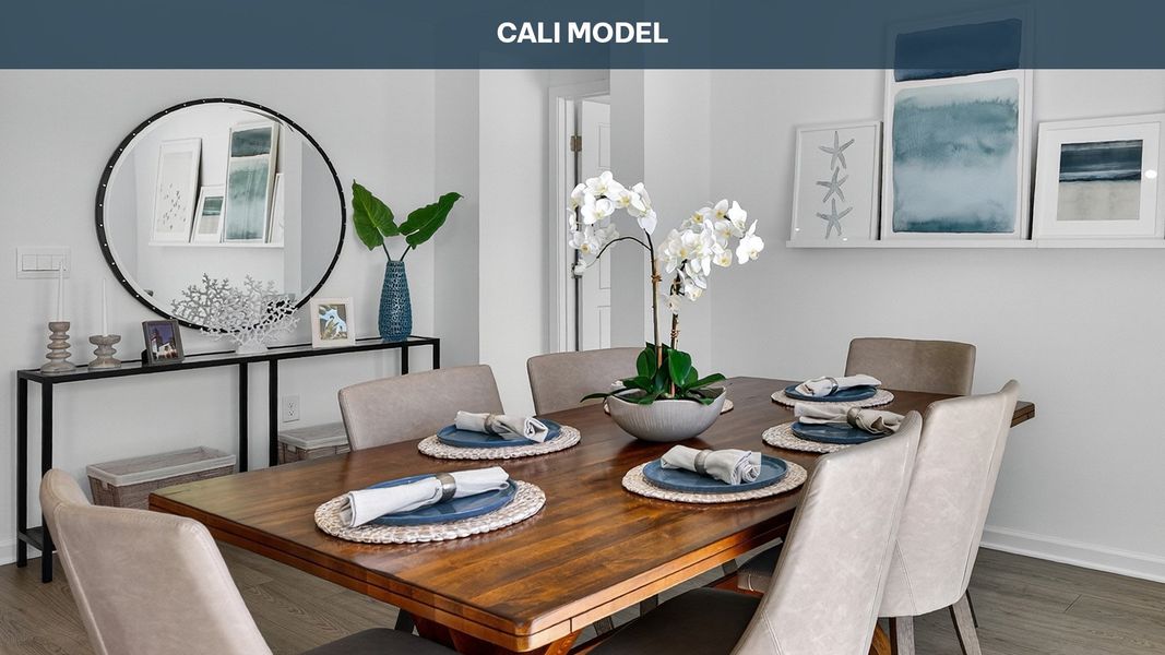 Furnished interior view inside a new home in Palm Coast Homesites, Palm Coast (Image 11).