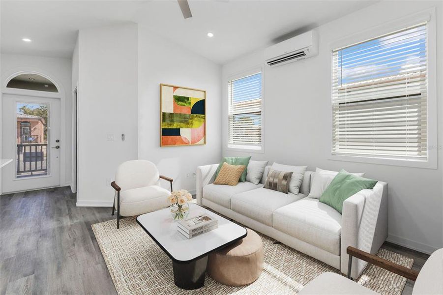 Furnished interior view inside a new home in , North Port (Image 6).