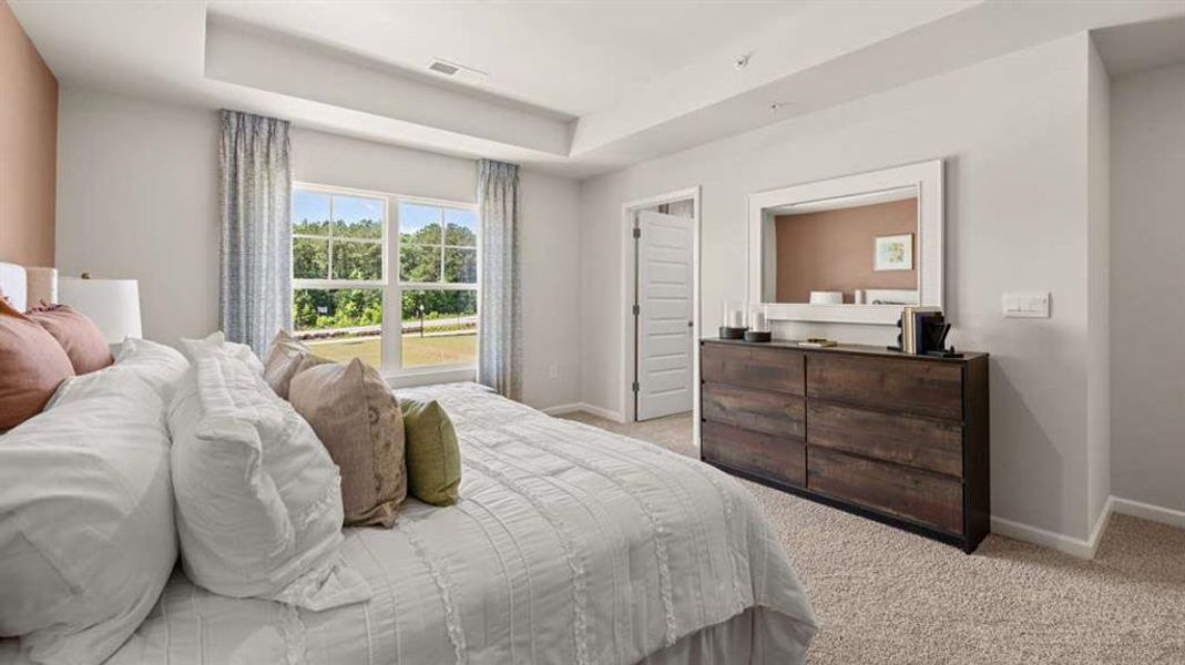 Furnished interior view inside a new home in , Stockbridge (Image 29).