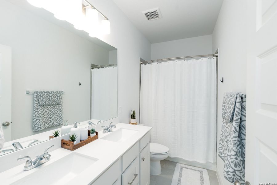 Furnished interior view inside a new home in , Liberty Hill (Image 13).