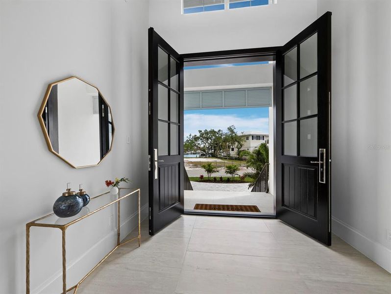 Furnished interior view inside a new home in , Sarasota (Image 53).