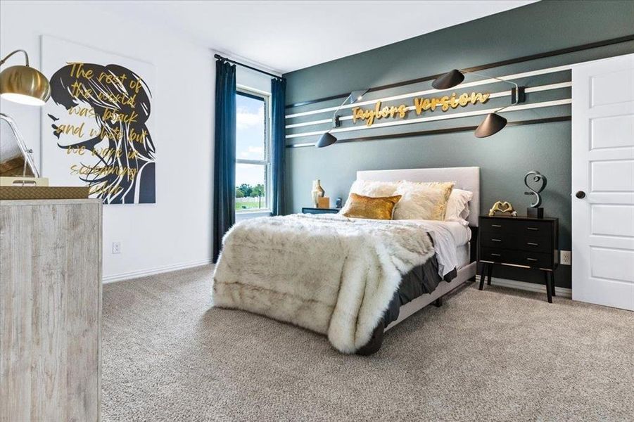 Furnished interior view inside a new home in Sheppard's Place, Waxahachie (Image 18). Furnished interior view inside a new home in Sheppard's Place, Waxahachie (Image 18).