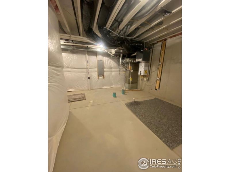 In-progress construction of a new home in , Erie, CO (Image 21).