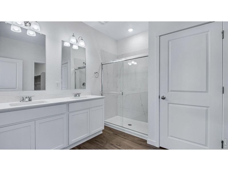 Furnished interior view inside a new home in Vista Meadows, Fort Lupton (Image 9).