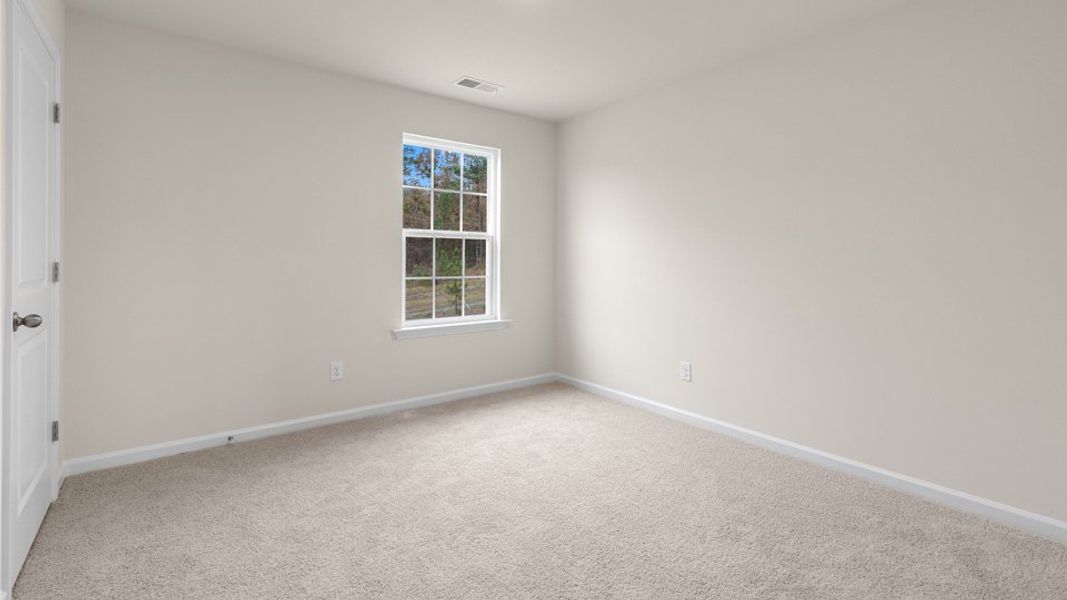 Spacious, unfurnished interior of a new home in Lawson Glen, Clayton (Image 26). Spacious, unfurnished interior of a new home in Lawson Glen, Clayton (Image 26).