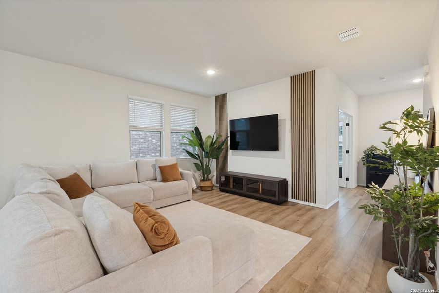 Furnished interior view inside a new home in Horizon Pointe, Converse (Image 18).
