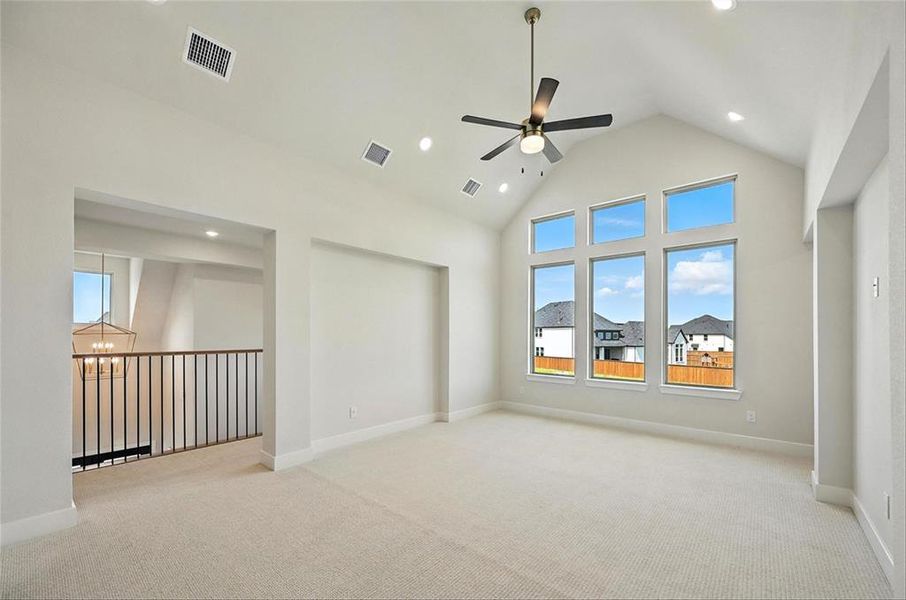 Spacious, unfurnished interior of a new home in Saddle Star Estates, Rockwall (Image 13). Spacious, unfurnished interior of a new home in Saddle Star Estates, Rockwall (Image 13).