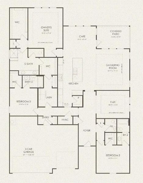 Pulte Homes, Renown floor plan