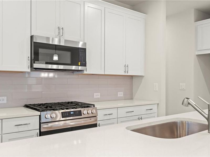 Close-up of interior finishes inside a home in The Village at Shallowford, Kennesaw (Image 16).