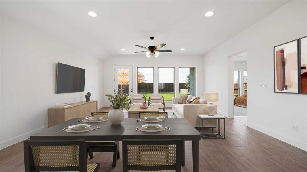 Furnished interior view inside a new home in Meraki, Forney (Image 10).
