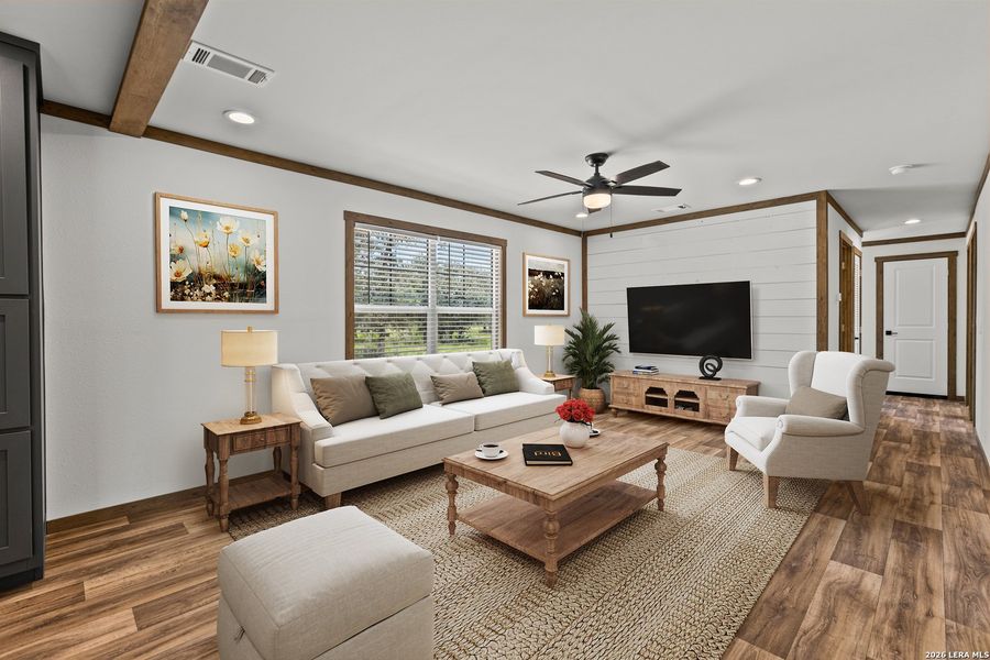 Furnished interior view inside a new home in , La Vernia (Image 7).