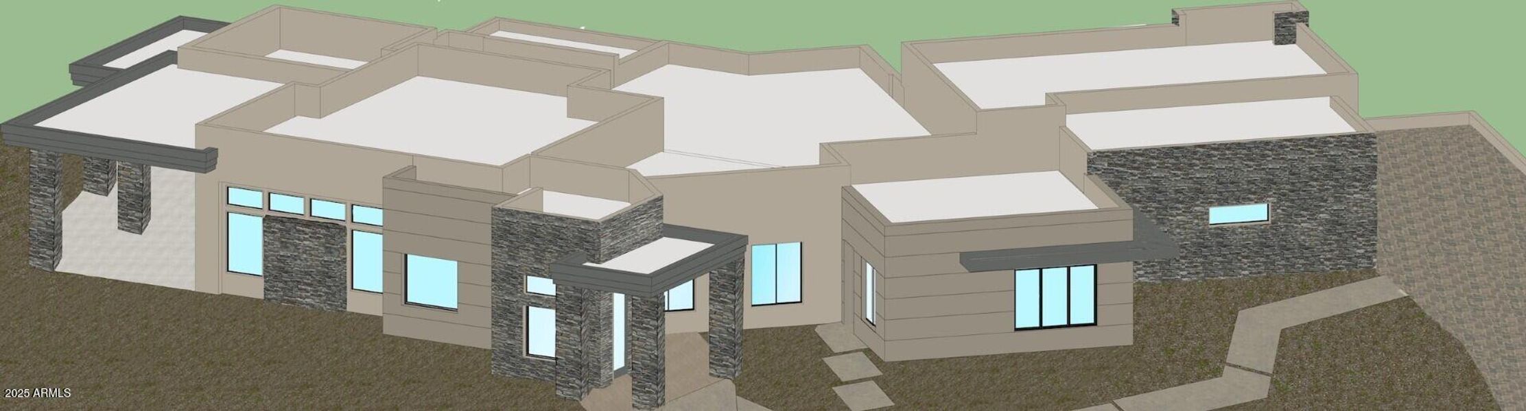 Exterior Front Rendering