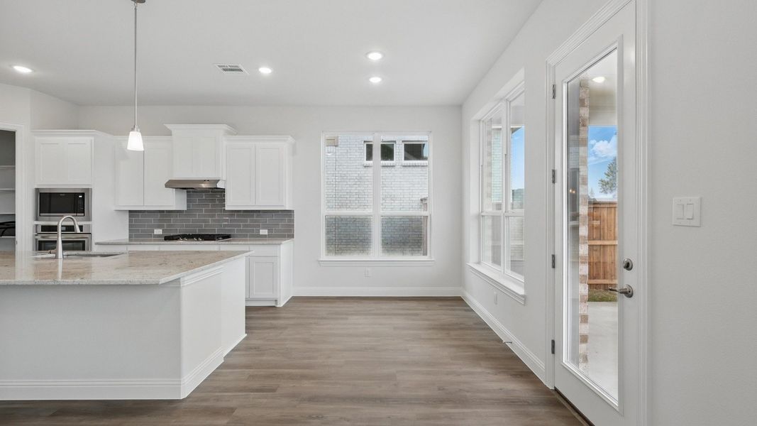 Representative furnished interior of a home built from the Brown by DRB Homes in Anna Ranch, Anna (Image 12).