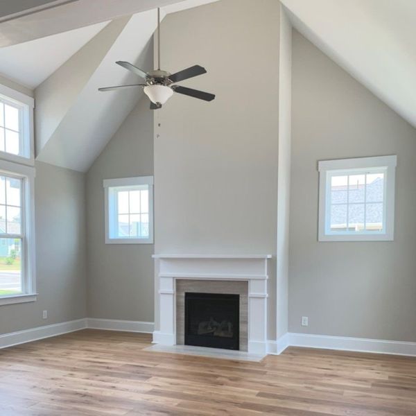 Representative unfurnished interior of a home built from the Byford by Avencia Homes in Riverwalk, Rock Hill (Image 9).