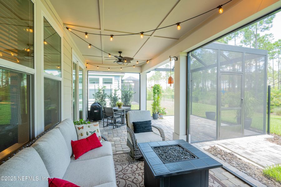 Furnished interior view inside a new home in , Ponte Vedra (Image 35).