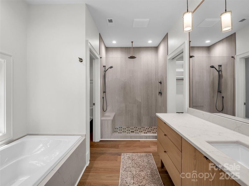 Furnished interior view inside a new home in , Mill Spring (Image 6).