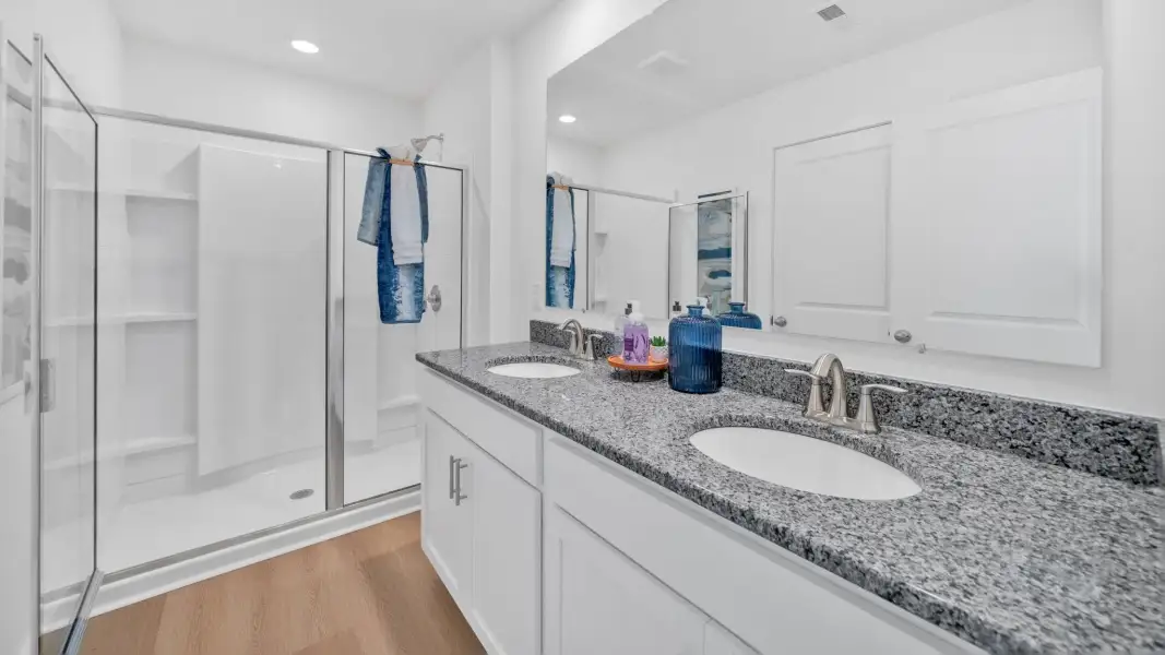 Furnished interior view inside a new home in Millstone Village, Morristown (Image 34).