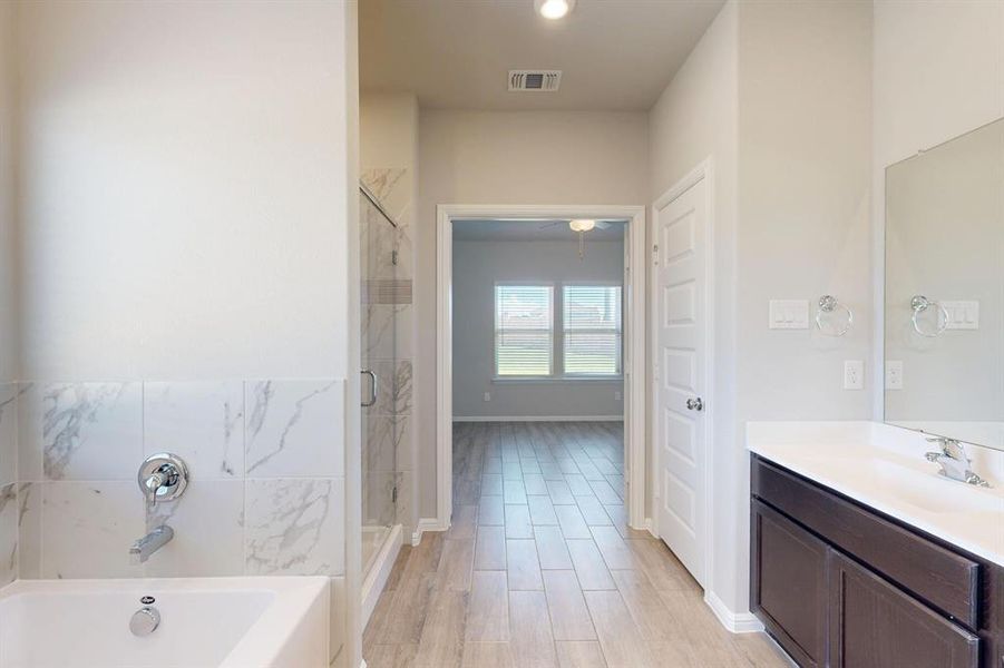 Spacious, unfurnished interior of a new home in Kings Way, Denton (Image 28). Spacious, unfurnished interior of a new home in Kings Way, Denton (Image 28).
