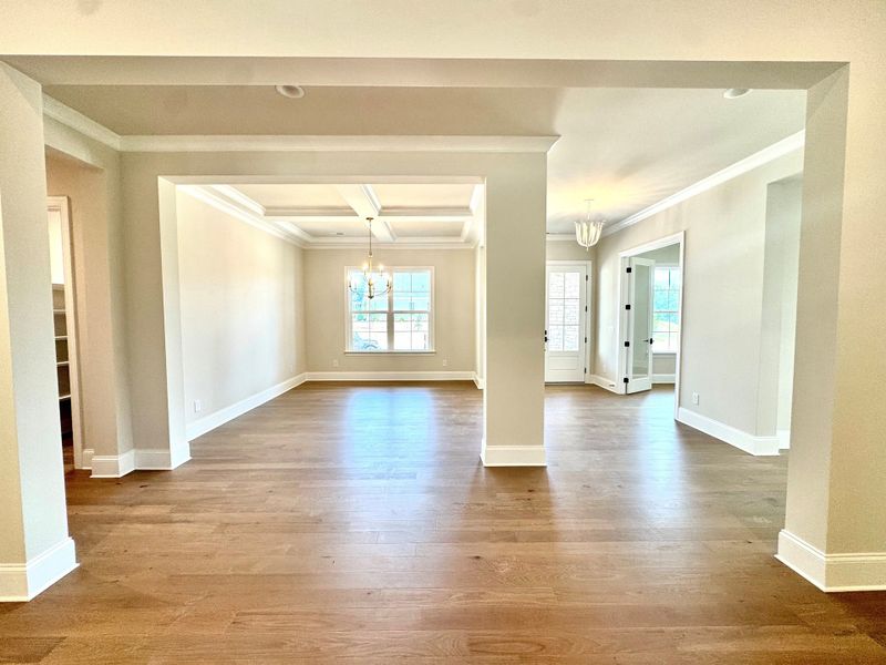 Spacious, unfurnished interior of a new home in Cordera, Concord (Image 5). Spacious, unfurnished interior of a new home in Cordera, Concord (Image 5).
