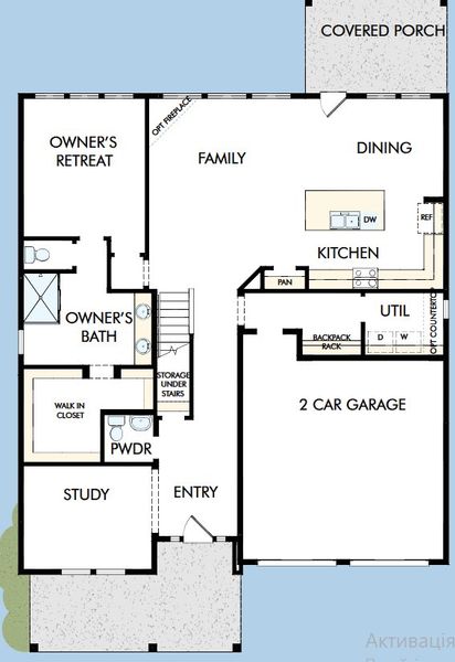Image 4 representing the The Munich by David Weekley Homes in Nexton - Midtown - The Village Collection, Summerville, SC.
