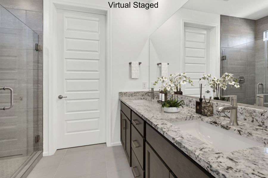 Furnished interior view inside a new home in Silverbell Ridge, Marana (Image 12).