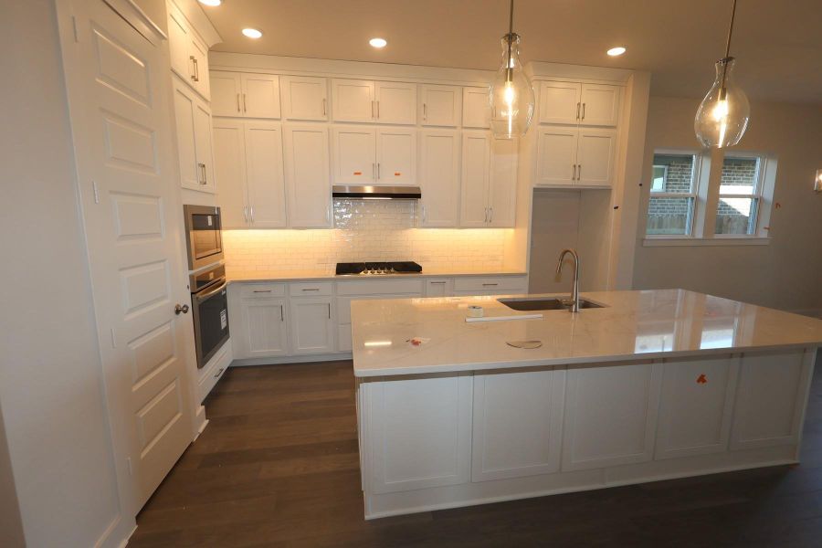Furnished interior view inside a new home in Elyson - Reserve Collection, Katy (Image 16).