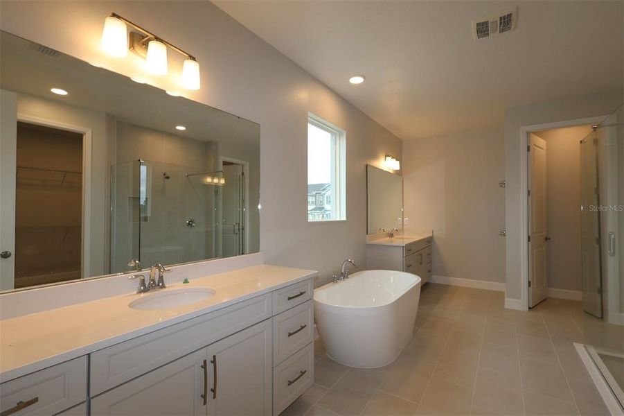 Furnished interior view inside a new home in Emerson Pointe, Apopka (Image 8).