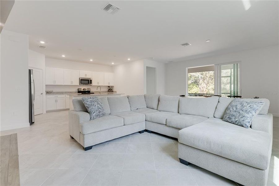 Furnished interior view inside a new home in , Alva (Image 17).