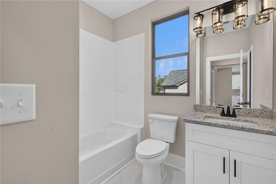 Furnished interior view inside a new home in , Dawsonville (Image 10).