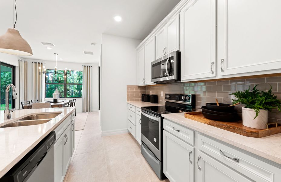 Representative furnished interior of a home built from the Chapman by Centex in Caloosa Cove, Labelle (Image 9).
