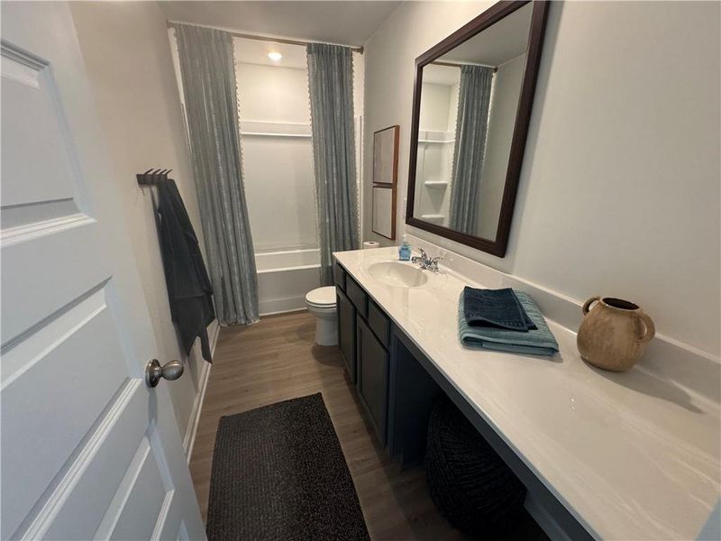 Furnished interior view inside a new home in The Reserve at Willow Oaks, Canton (Image 7).